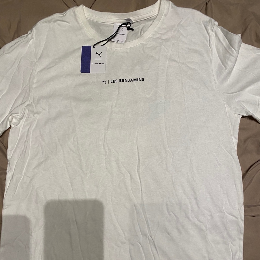 White Les Benjamin’s Puma shirt